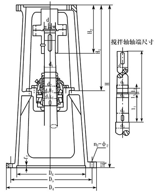 減速機支架結(jié)構(gòu)圖